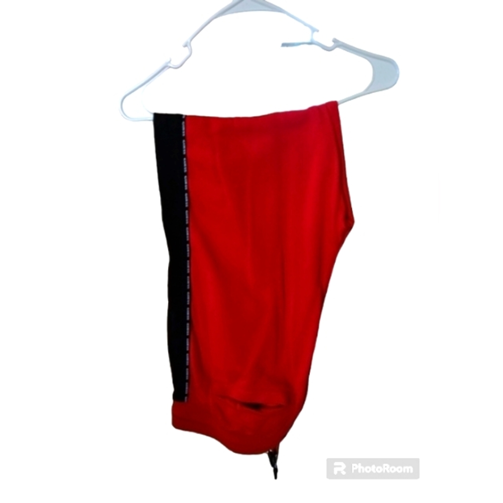 Guess Iben Hoodie Colorblock Jogger Set Red, Black & White Men's (2023) NWOT - Picture 5 of 15